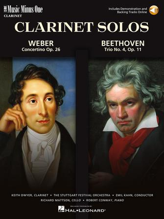 Weber – Concertino Op. 26 & Beethoven – Trio for Piano, Cello & Clarinet, Op. 11
