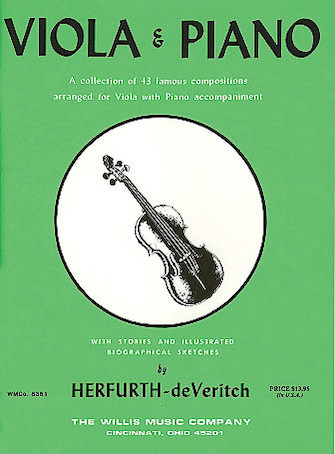 Viola & Piano-43 Famous Comps.
