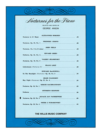 Nocturne Op. 16 No. 4