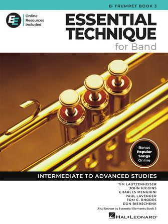 Essential Technique for Band – Bb Trumpet Book 3 with Online Resources