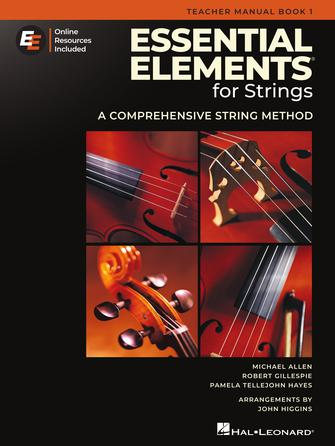 Essential Elements for Strings – Teacher Manual Book 1 with Online Resources