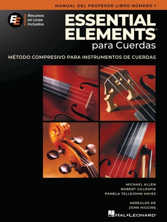 Essential Elements for Strings – Teacher Manual Book 1 with Online Resources: SPANISH EDITION