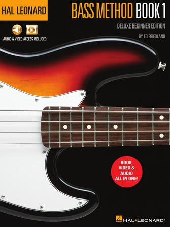 Hal Leonard Bass Method Book 1 – Deluxe Beginner Edition