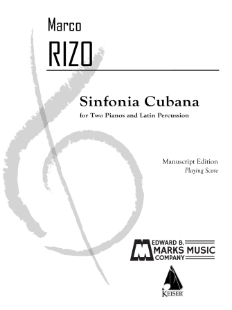 Sinfonia Cubana (Playing Score)