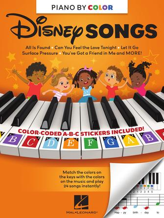 Piano-by-Color – Disney Songs Piano-by-Color – Disney Songs