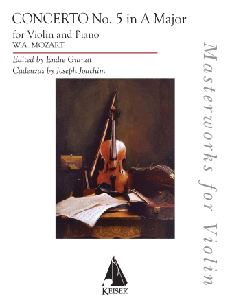 Concerto No. 5 in a Major, KV 219 Concerto No. 5 in a Major, KV 219
