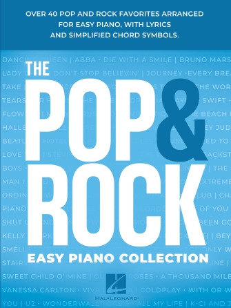 The Pop & Rock Easy Piano Collection