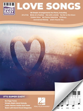 Love Songs – Super Easy Songbook