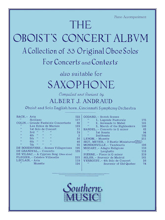 Oboist’s Concert Album Oboist’s Concert Album