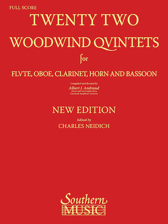 22 Woodwind Quintets – New Edition