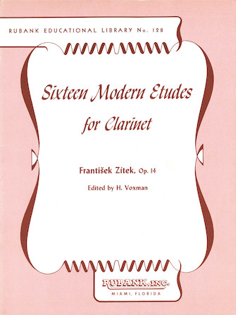 Sixteen Modern Etudes for Clarinet, Op. 14