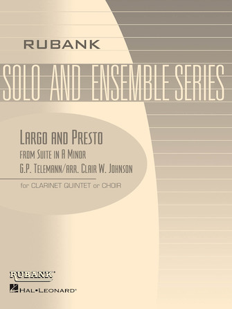 Largo and Presto (from Suite in A Minor)