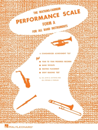 Watkins-Farnum Performance Scale – Form A Book