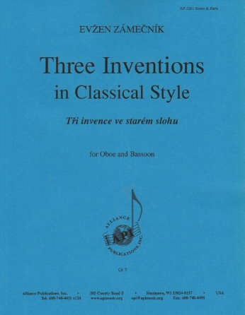 Three Inventions in Classical Style