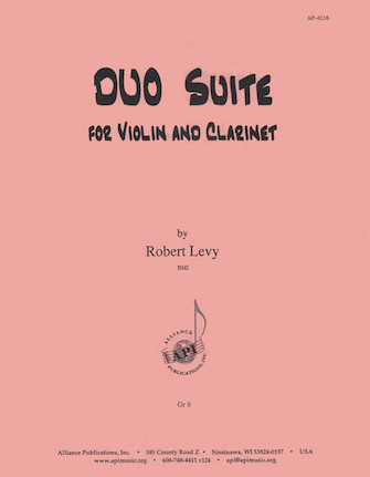 Duo Suite for Violin and Clarinet Duo Suite for Violin and Clarinet