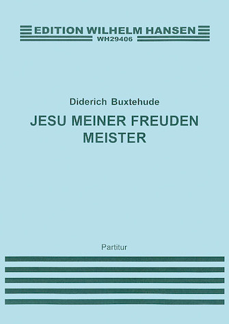 Buxtehude D Jesu Meiner Freiden Meister Satb/Strings/Cont (Ge)