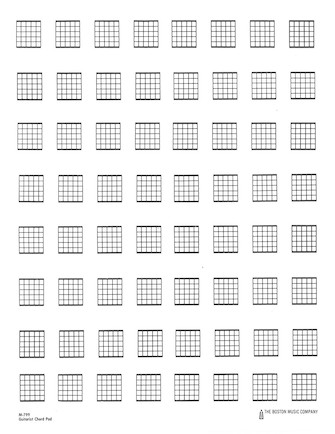 Guitar Chord Pad Guitar Chord Pad