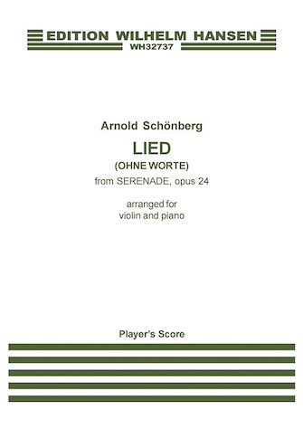 Lied (Ohne Worte) from Serenade Op. 24
