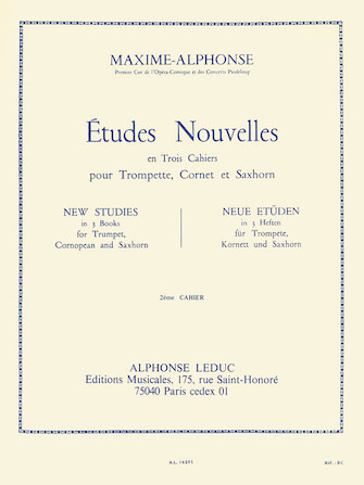Etudes Nouvelles – Volume 2 Etudes Nouvelles – Volume 2