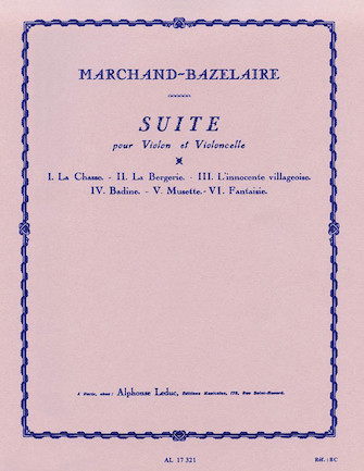 Suite pour Violon et Violoncelle
