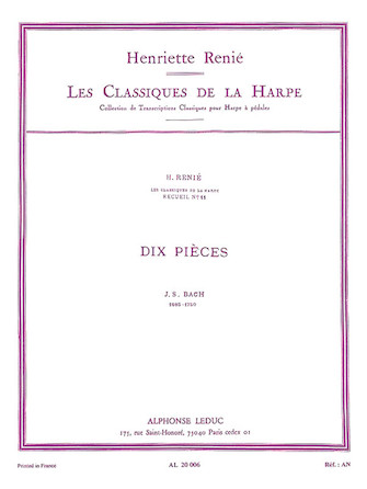 Les Classiques de la Harpe – Volume 11