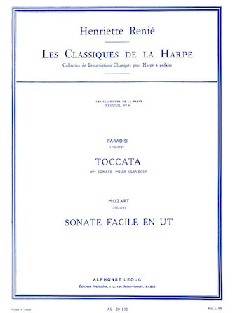 Les Classiques de la Harpe – Volume 4