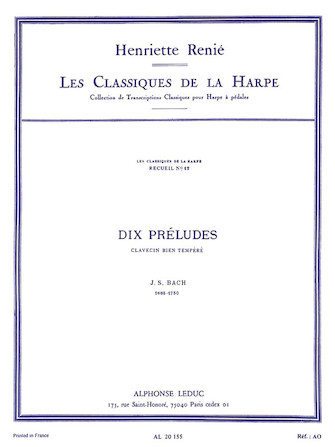 Dix Preludes – Les Classiques de la Harpe No. 12