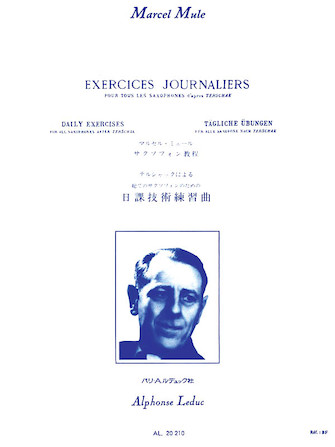 Exercices Journaliers d’Apres Terschack Tous Saxophones