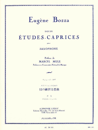 12 Etudes-Caprices for Saxophone 12 Etudes-Caprices for Saxophone