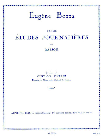 Quinze Etudes Journalieres pour Basson