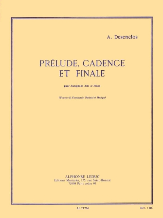 Prélude, Cadence et Finale