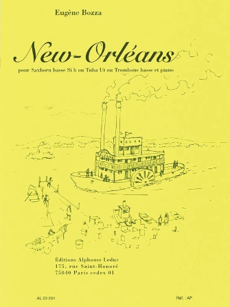 New-Orleans for Saxhorn Basse (or Tuba or Bass Trombone) and Piano