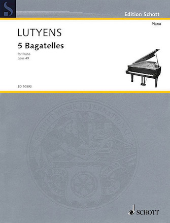 5 Bagatelles for Piano 5 Bagatelles for Piano