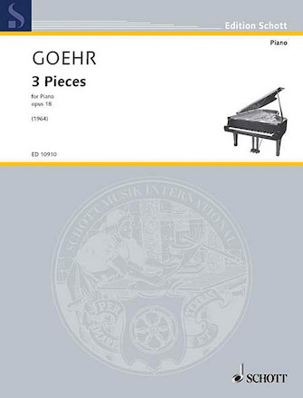3 Pieces Op. 18 3 Pieces Op. 18