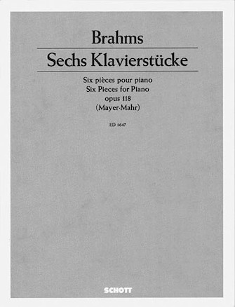 6 Piano Pieces Op. 118
