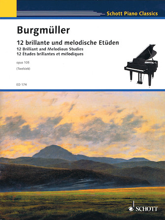 12 Brilliant and Melodious Studies Op. 105
