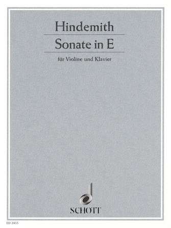 Sonata E Major (1935)
