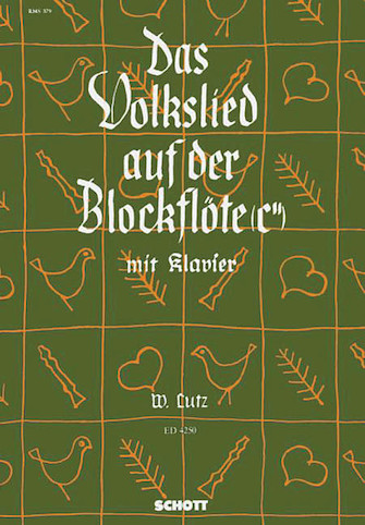 Das Volkslied auf der Blockflöte