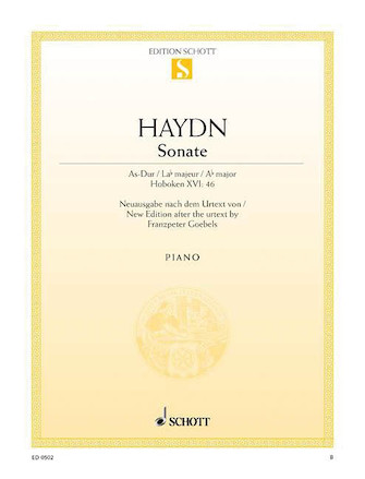Sonata in A-flat Major Hob 16:46
