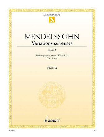 Variations Sérieuses Op. 54