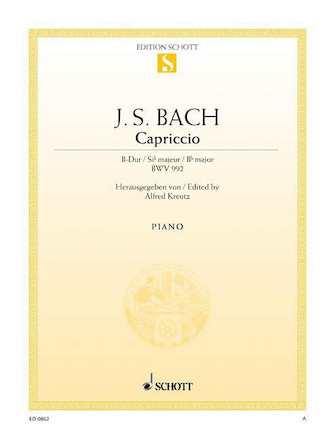 Capriccio in B-flat Major The Departure BWV 992