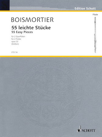 55 Easy Pieces, Op. 22 for Two Flutes 55 Easy Pieces, Op. 22 for Two Flutes