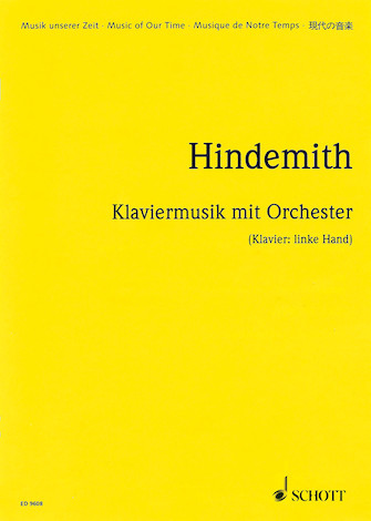 Klaviermusik mit Orchester Op. 29 (1923)
