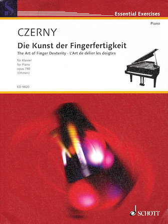 The Art of Finger Dexterity for Piano Op. 740