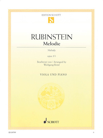 Melodie Op. 3 No. 1 Melodie Op. 3 No. 1