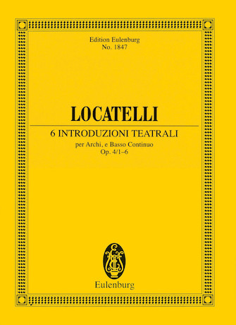 6 Introduzioni Teatrali Op. 4 Nos. 1-6