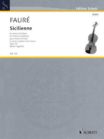 Sicilienne in G minor Op. 78 Sicilienne in G minor Op. 78