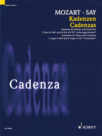 Cadenza – Concertos for Piano and Orchestra in C Major K. 457 and D Major K. 537 Coronation Cadenza – Concertos for Piano and Orchestra in C Major K. 457 and D Major K. 537 Coronation