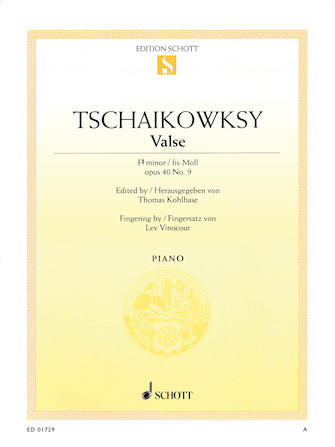 Valse in F-sharp minor Op. 40 No. 9