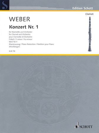 Carl Maria von Weber – Concerto No. 1 in F minor WeV N. 11 Carl Maria von Weber – Concerto No. 1 in F minor WeV N. 11